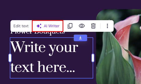 Hostinger AI writer